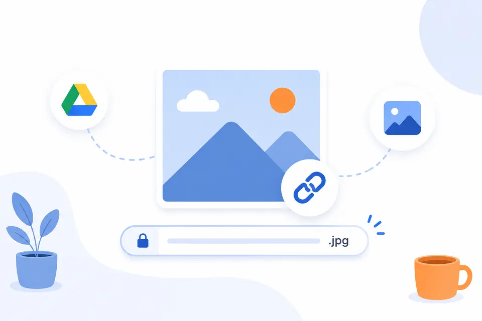 How to Get a Direct Image Link (Google Drive and Imgur)